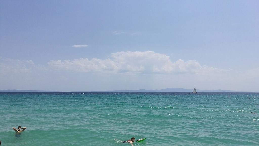 Emerald Apartment With Sea View Kriopigi Bagian luar foto